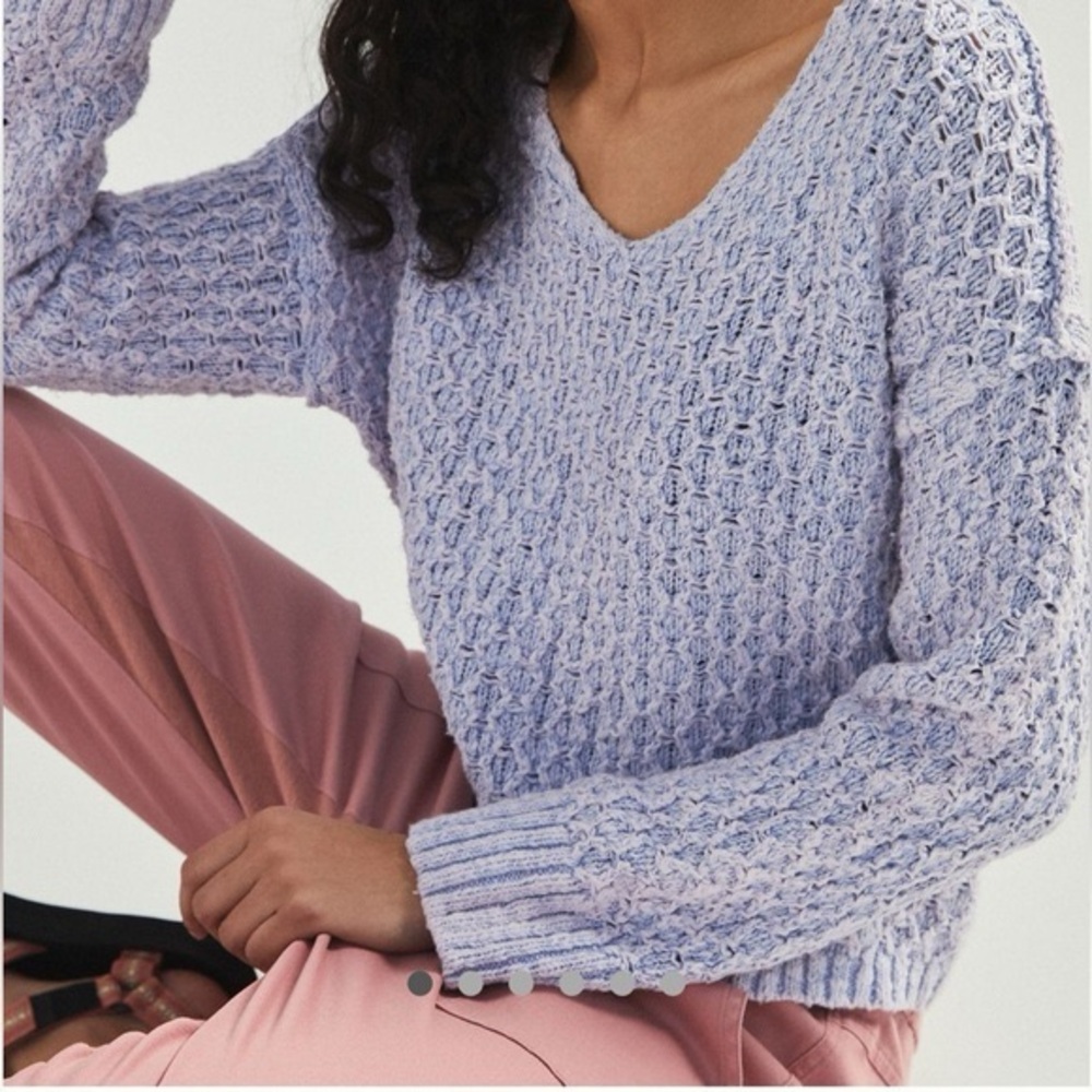 Pilcro Lavender Knit Sweater | Size M
